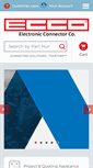 Mobile Screenshot of eccoconnectors.com